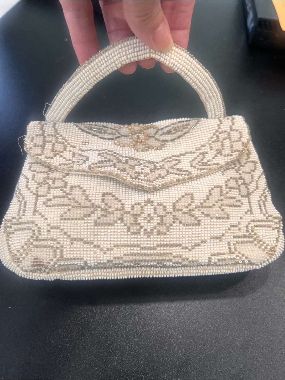 Vintage Czechoslovakian Beaded Purse